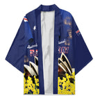 Personalised Australia National Flag Day Kimono Golden Wattle Sydney Opera House Flag Color