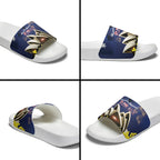 Australia National Flag Day Slide Sandals Golden Wattle Sydney Opera House Flag Color