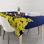 Australia National Flag Day Tablecloth Golden Wattle Sydney Opera House Flag Color