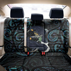 New Zealand Huia Bird Back Car Seat Cover Paua Shell Maori Pattern