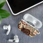 Australia Wombat AirPods Case Aussie Map Aboriginal Pattern