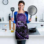 Australia Alzheimer's and Brain Awareness Apron Elephant Forget-Me-Not Aboriginal Art