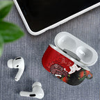 Kiwi New Zealand Personalised AirPods Case NZ Map Pohutukawa Fern Maori Pattern