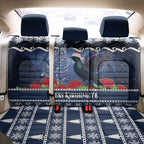 New Zealand Tui Bird Christmas Back Car Seat Cover Pohutukawa Xmas Tree Meri Kirihimete