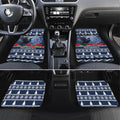 New Zealand Tui Bird Christmas Car Mats Pohutukawa Xmas Tree Meri Kirihimete