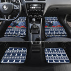 New Zealand Tui Bird Christmas Car Mats Pohutukawa Xmas Tree Meri Kirihimete