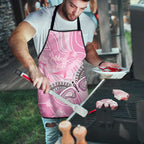 Australia Breast Cancer Awareness Apron Butterfly Pink Ribbon Aboriginal Art