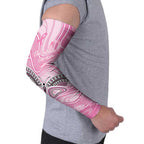 Australia Breast Cancer Awareness Personalised Arm Sleeves Butterfly Pink Ribbon Aboriginal Art
