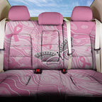 Australia Breast Cancer Awareness Back Car Seat Cover Butterfly Pink Ribbon Aboriginal Art