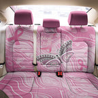 Australia Breast Cancer Awareness Back Car Seat Cover Butterfly Pink Ribbon Aboriginal Art