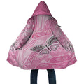 Australia Breast Cancer Awareness Personalised Cloak Butterfly Pink Ribbon Aboriginal Art