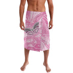 Australia Breast Cancer Awareness Personalised Lavalava Butterfly Pink Ribbon Aboriginal Art