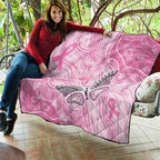 Australia Breast Cancer Awareness Quilt Butterfly Pink Ribbon Aboriginal Art