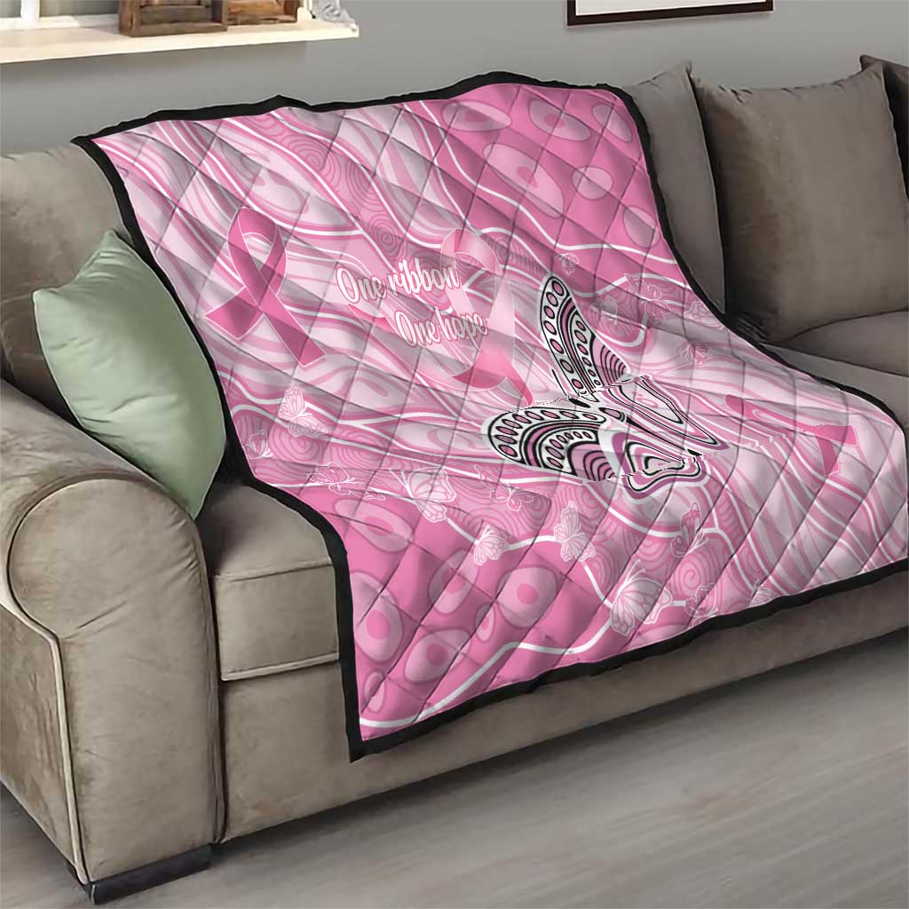 Australia Breast Cancer Awareness Quilt Butterfly Pink Ribbon Aboriginal Art