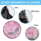 Australia Breast Cancer Awareness Spare Tire Cover Butterfly Pink Ribbon Aboriginal Art