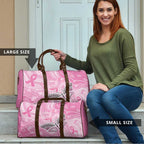 Australia Breast Cancer Awareness Travel Bag Butterfly Pink Ribbon Aboriginal Art