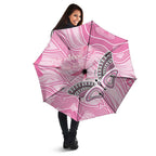 Australia Breast Cancer Awareness Umbrella Butterfly Pink Ribbon Aboriginal Art