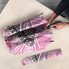 Australia Breast Cancer Awareness Umbrella Butterfly Pink Ribbon Aboriginal Art