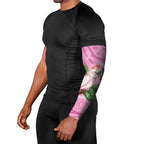 Australia Breast Cancer Awareness Arm Sleeves Pink Cockatoo Ribbon Aboriginal Dot Art