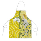 Australia Wattle Day Apron Sulphur-crested Cockatoo Aboriginal Pattern