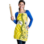 Australia Wattle Day Apron Sulphur-crested Cockatoo Aboriginal Pattern