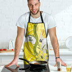 Australia Wattle Day Apron Sulphur-crested Cockatoo Aboriginal Pattern