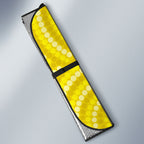 Australia Wattle Day Auto Sun Shade Sulphur-crested Cockatoo Aboriginal Pattern