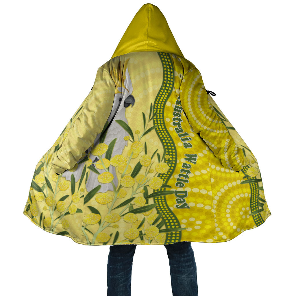 Australia Wattle Day Cloak Sulphur-crested Cockatoo Aboriginal Pattern