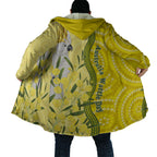 Australia Wattle Day Cloak Sulphur-crested Cockatoo Aboriginal Pattern