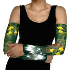 Kea Bird Kowhai New Zealand Arm Sleeves Mountain Landscape Maori Art