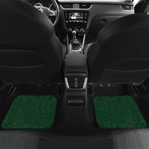 Kea Bird Kowhai New Zealand Car Mats Mountain Landscape Maori Art