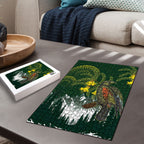 Kea Bird Kowhai New Zealand Puzzle Mountain Landscape Maori Art