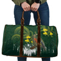 Kea Bird Kowhai New Zealand Travel Bag Mountain Landscape Maori Art