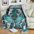 New Zealand Kotiate Weapon Blanket Aotearoa Mango Paua Shell Maori Pattern