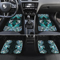 New Zealand Kotiate Weapon Car Mats Aotearoa Mango Paua Shell Maori Pattern