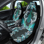 New Zealand Kotiate Weapon Car Seat Cover Aotearoa Mango Paua Shell Maori Pattern