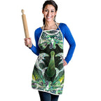 New Zealand Mere Pounamu Weapon Apron Aotearoa Mango Paua Shell Maori Pattern