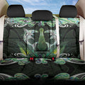 New Zealand Mere Pounamu Weapon Back Car Seat Cover Aotearoa Mango Paua Shell Maori Pattern
