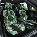 New Zealand Mere Pounamu Weapon Car Seat Cover Aotearoa Mango Paua Shell Maori Pattern