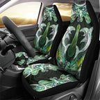 New Zealand Mere Pounamu Weapon Car Seat Cover Aotearoa Mango Paua Shell Maori Pattern