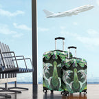 New Zealand Mere Pounamu Weapon Luggage Cover Aotearoa Mango Paua Shell Maori Pattern
