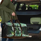 New Zealand Mere Pounamu Weapon Travel Bag Aotearoa Mango Paua Shell Maori Pattern