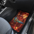 New Zealand Kea Bird Matariki Personalised Car Mats Silver Fern Maori Pattern