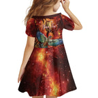 New Zealand Kea Bird Matariki Personalised Family Matching Tank Maxi Dress and Hawaiian Shirt Silver Fern Maori Pattern