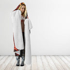 New Zealand Kea Bird Matariki Personalised Hooded Blanket Silver Fern Maori Pattern