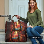New Zealand Kea Bird Matariki Personalised Travel Bag Silver Fern Maori Pattern