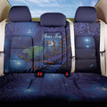 Takahe New Zealand Personalised Back Car Seat Cover Harakeke Silver Fern Maori Pattern