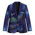 Takahe New Zealand Personalised Blazer Harakeke Silver Fern Maori Pattern