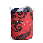 New Zealand Matariki Laundry Basket Maori New Year Koru Pattern