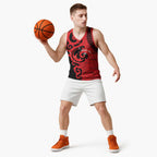 New Zealand Matariki Basketball Jersey Maori New Year Koru Pattern